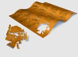 Printed Circuit Board cutting flex or grid