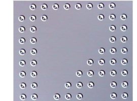 Wafer marking Wafer-marked metal