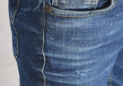 The OEM 45iX laser removes pigment from denim to create precise shading patterns, preserving fabric texture and strength without damage.